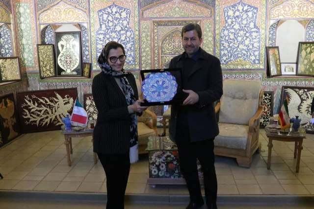 سفیر ایتالیا در ایران:تقویت روابط فرهنگی و تاریخی ایران و ایتالیا/گفتگوهای سازنده برای همکاری‌های مشترک در حوزه میراث فرهنگی و باستان‌شناسی