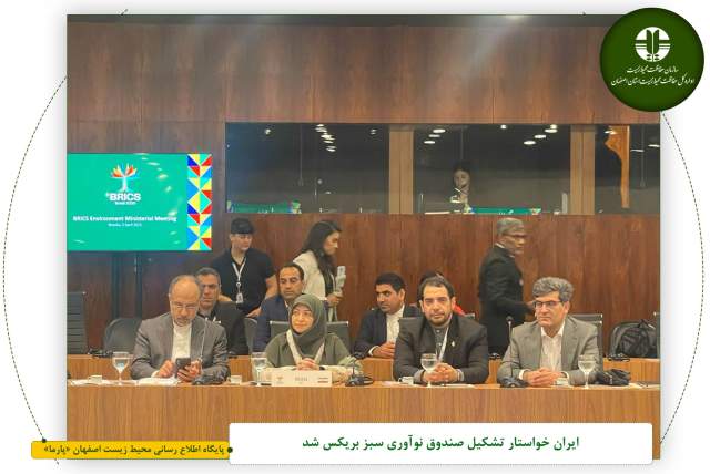 ایران خواستار تشکیل صندوق نوآوری سبز بریکس شد