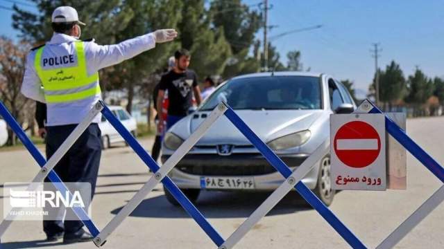 تشديد نظارت پليس راهور بر توقف‌هاي غير مجاز و سد معبر در اصفهان